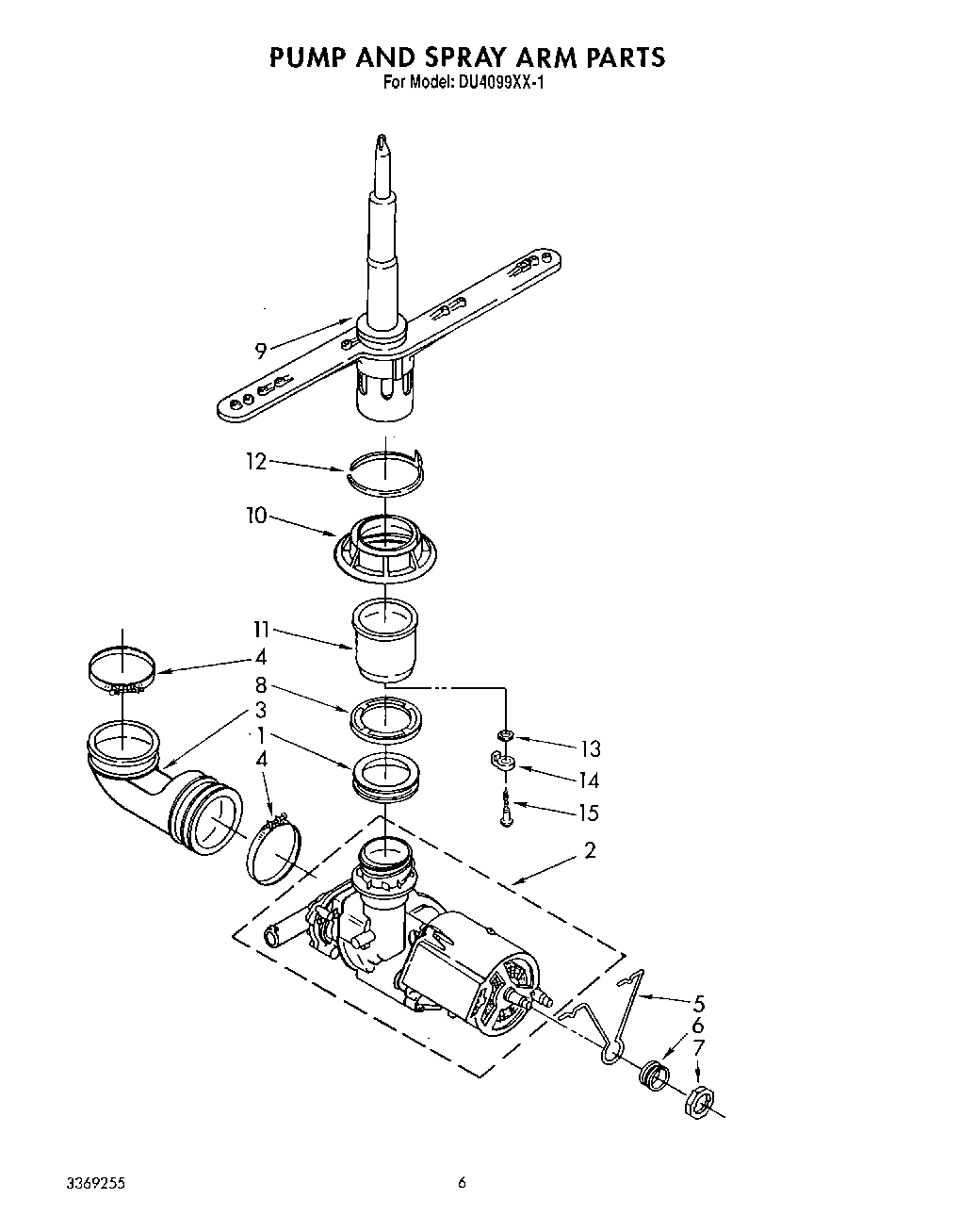 04 - PUMP AND SPRAY ARM