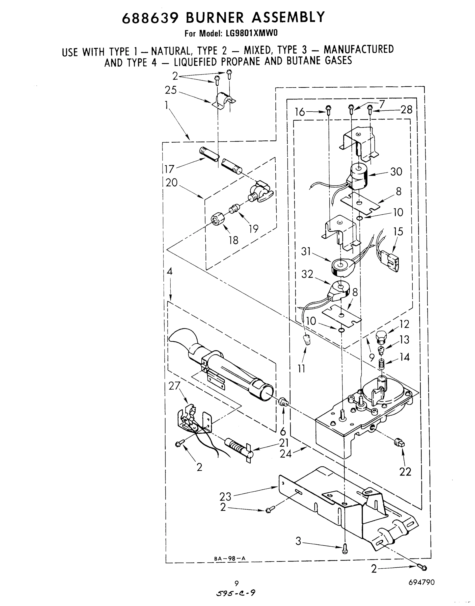 06 - 688639 BURNER