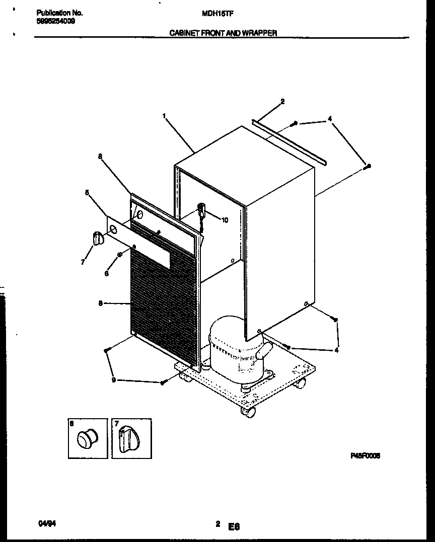 02 - CABINET FRONT AND WRAPPER