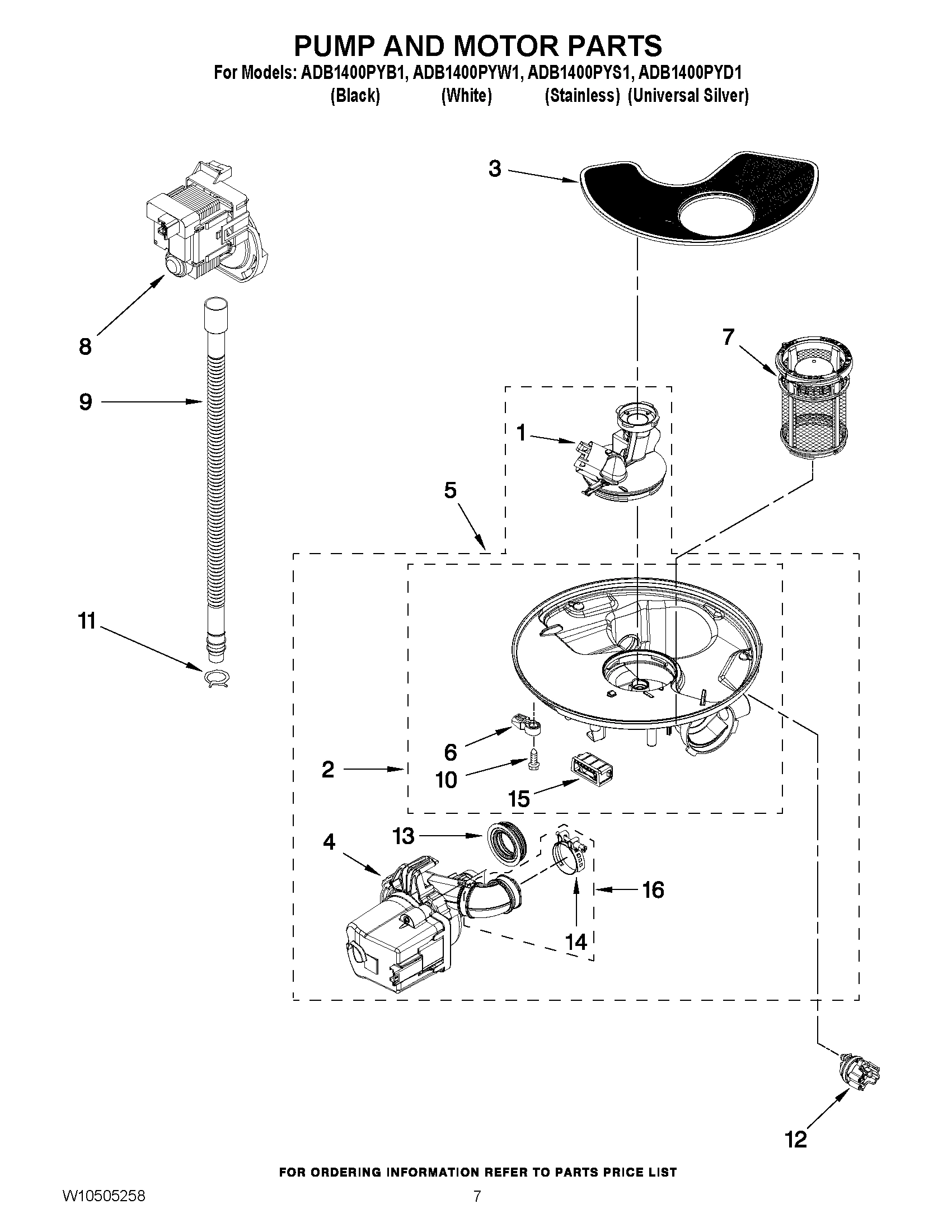 06 - PUMP AND MOTOR PARTS
