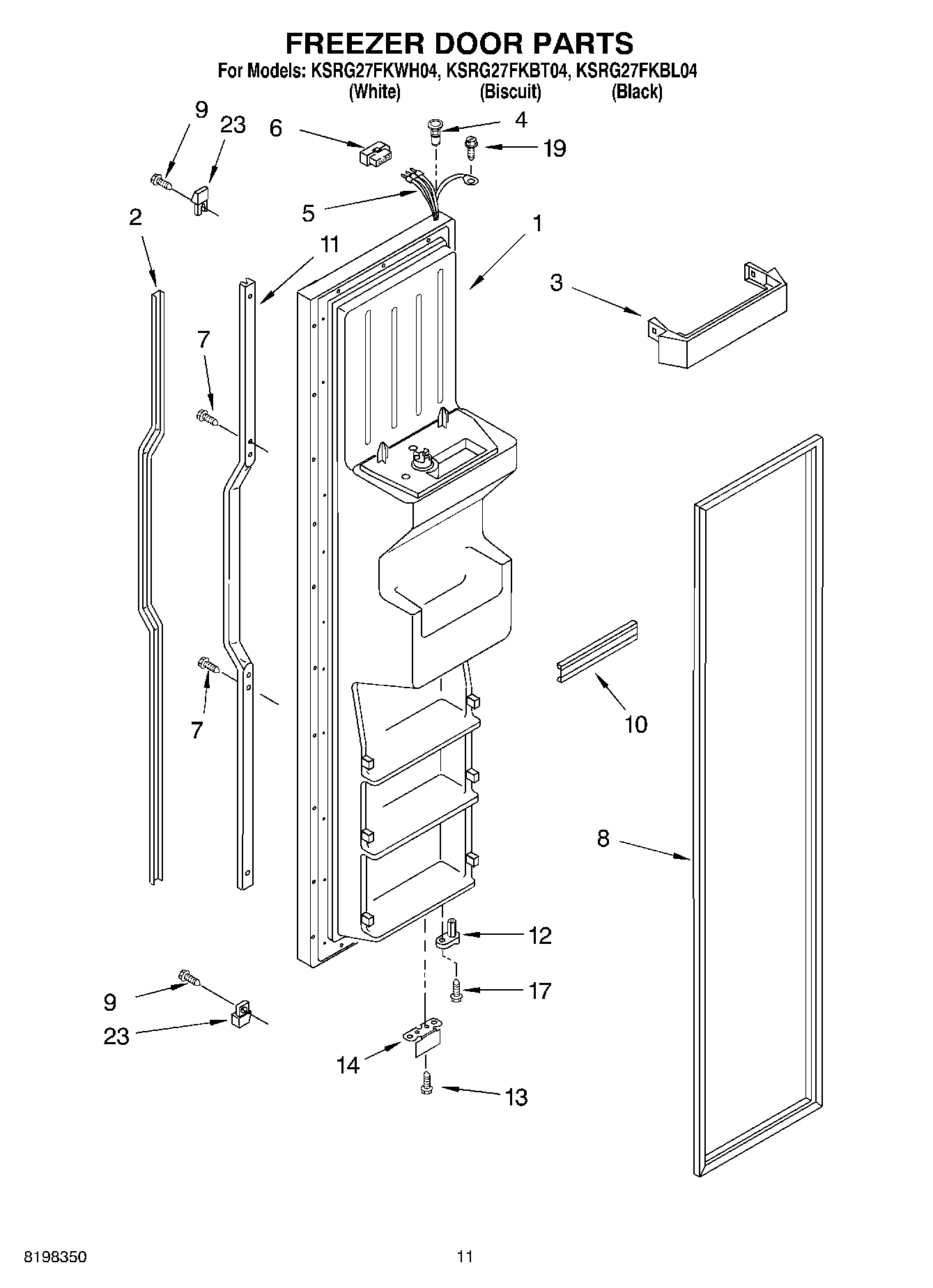 07 - FREEZER DOOR