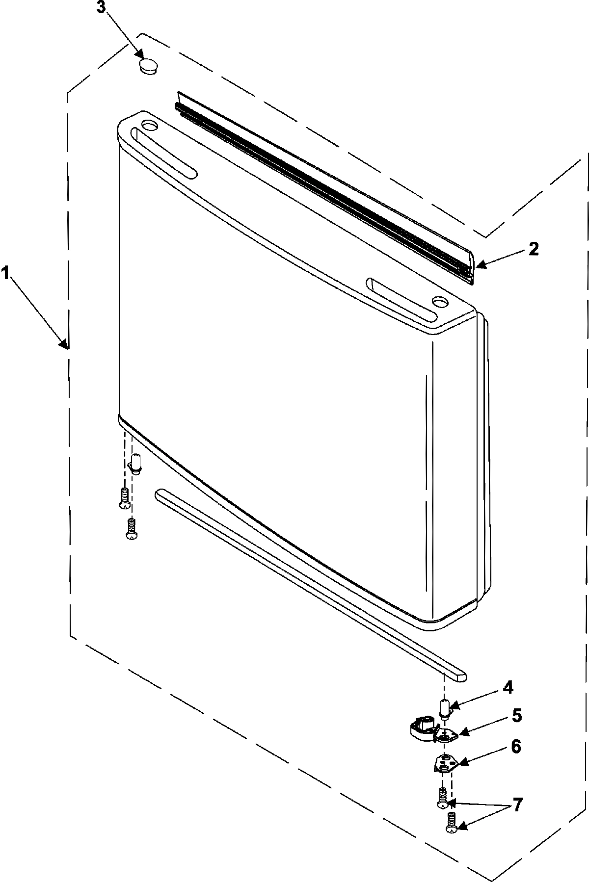 02 - FREEZER DOOR