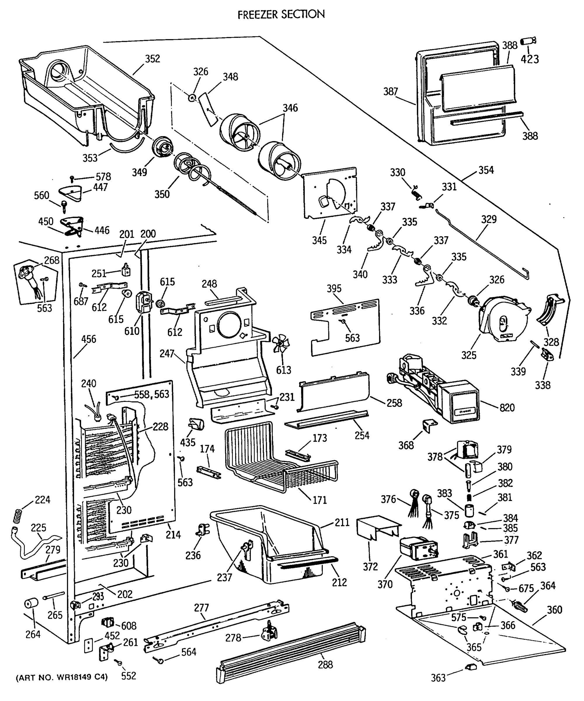 FREEZER SECTION