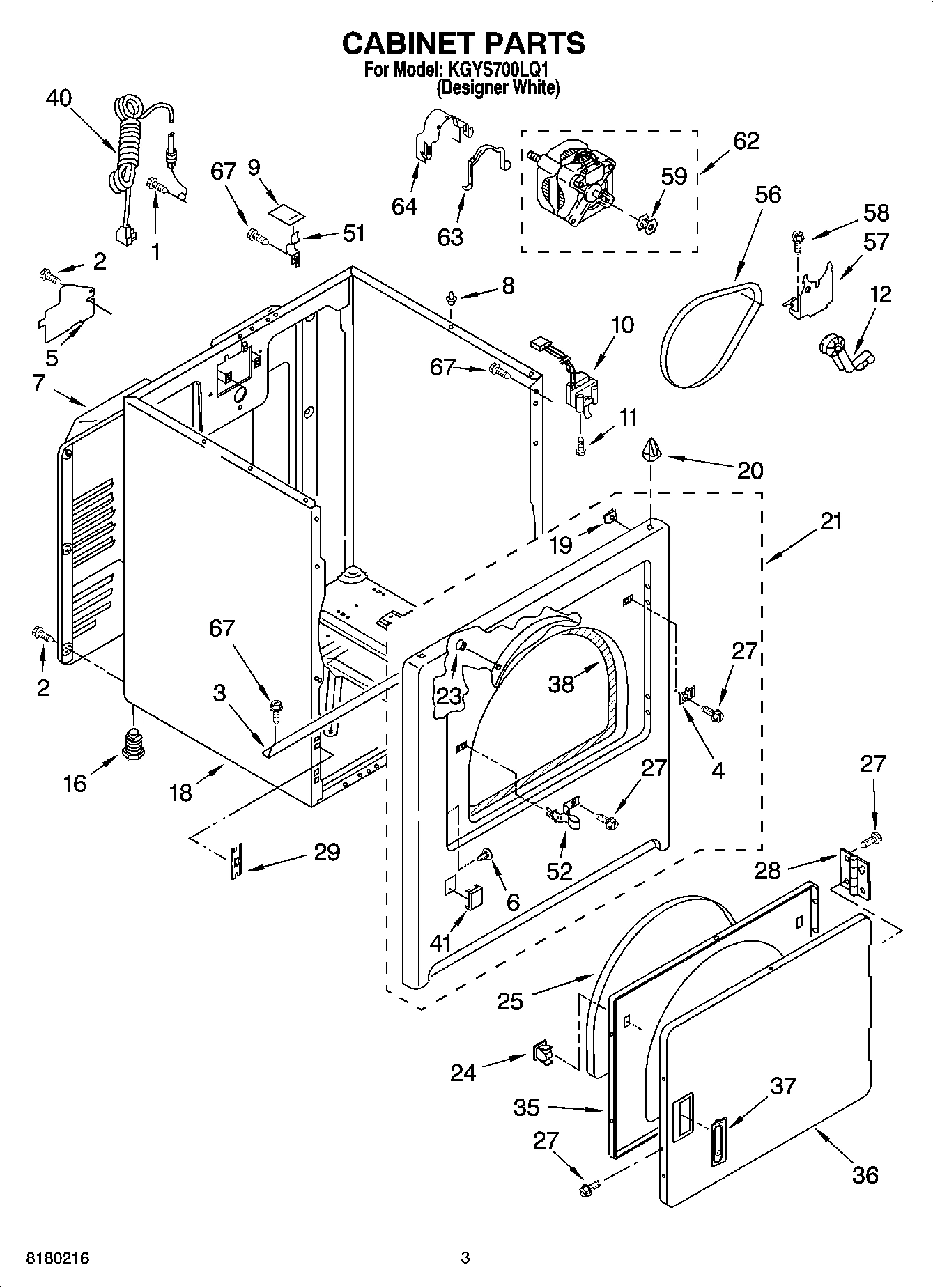 02 - CABINET PARTS