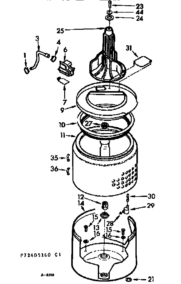 TUB & BASKET ASSEMBLY