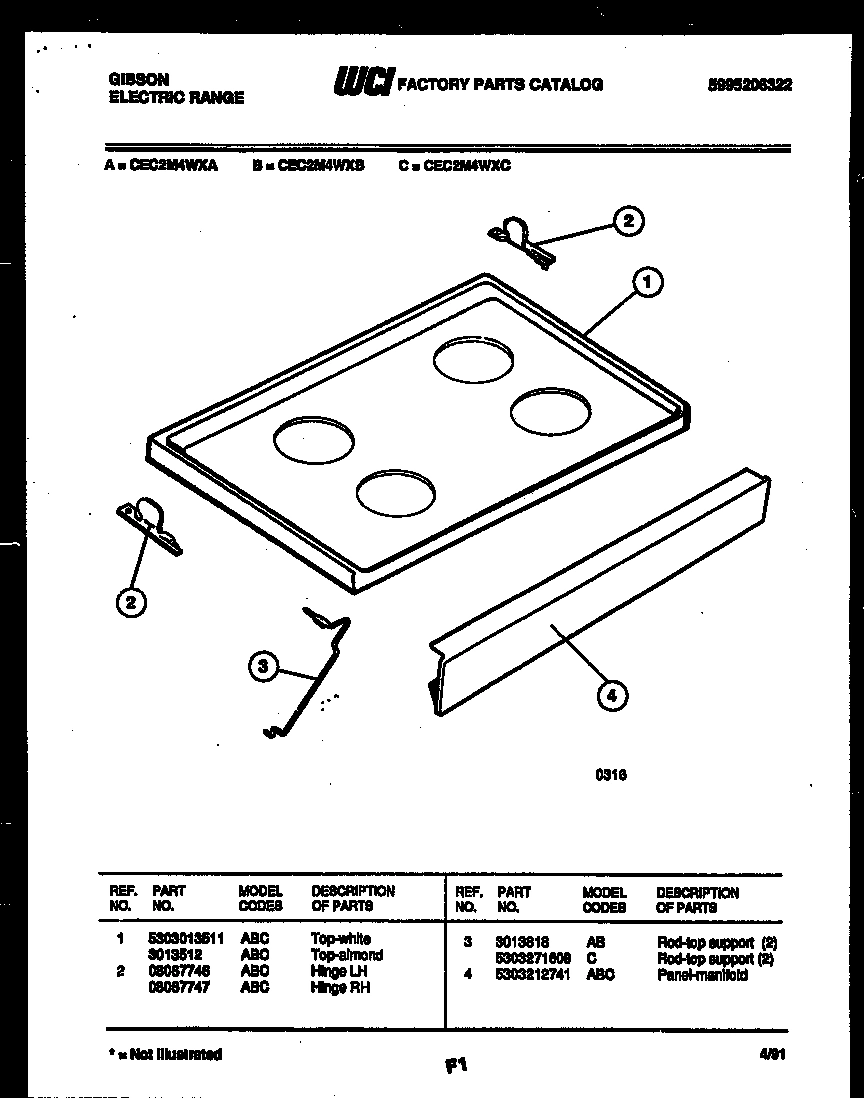 05 - CABINET PARTS