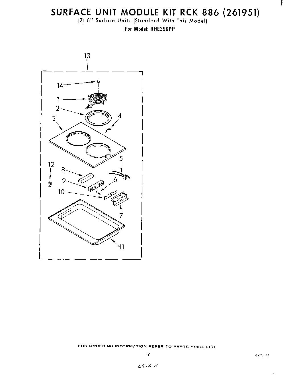 07 - GRILLE KIT RCK 882 (261949)