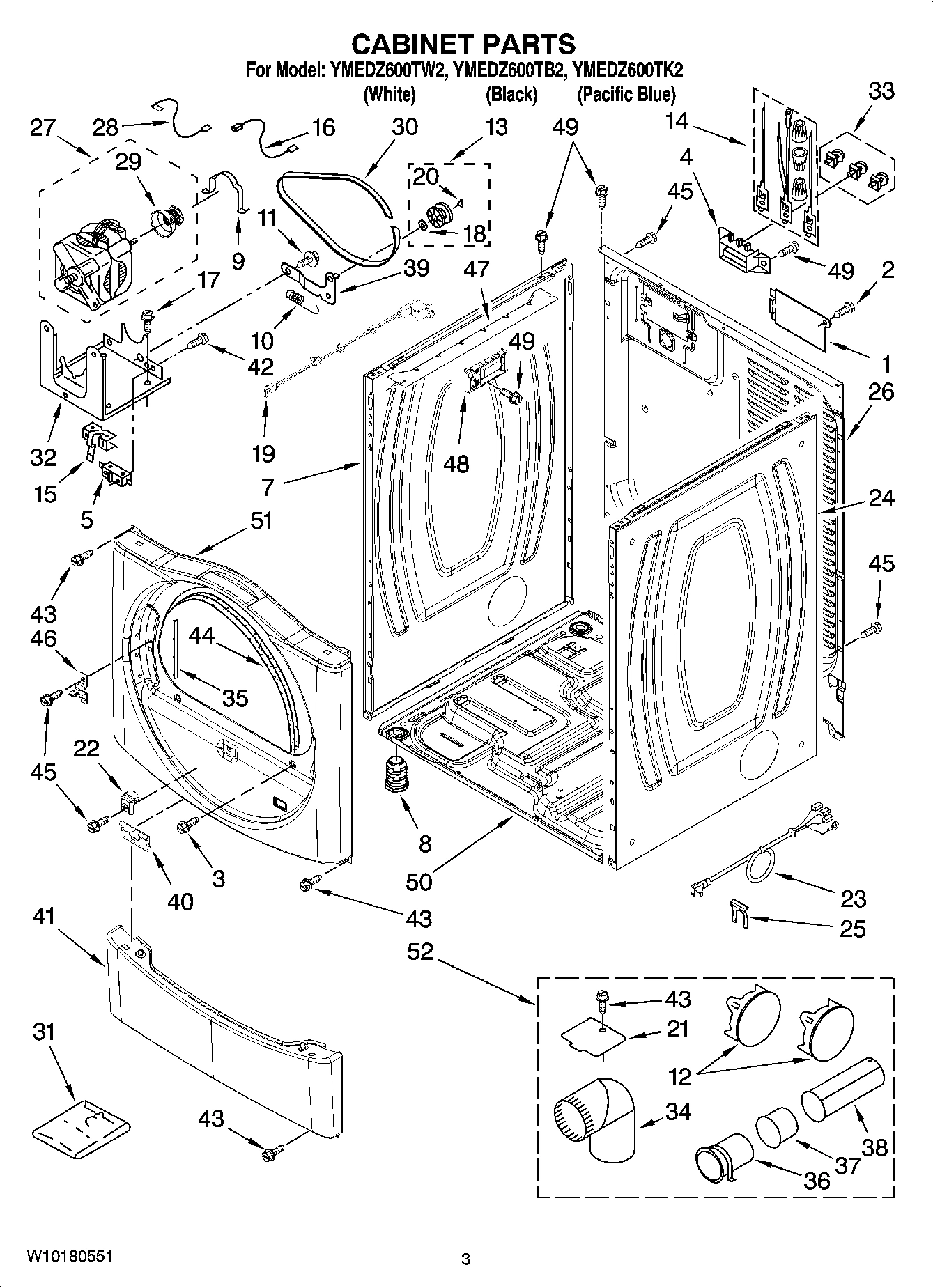 02 - CABINET PARTS