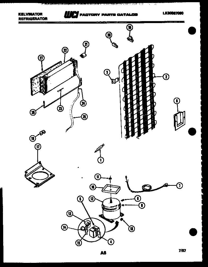 05 - SYSTEM AND AUTOMATIC DEFROST PARTS