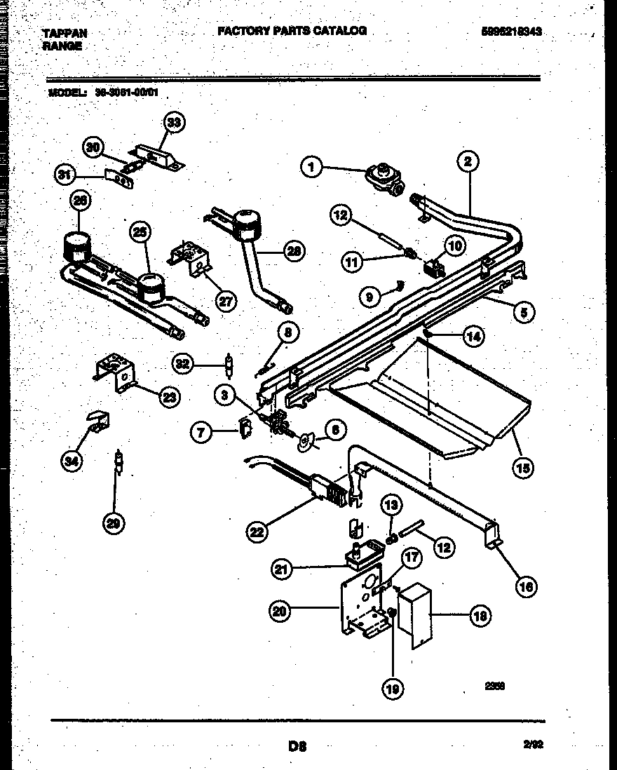 04 - BURNER, MANIFOLD AND GAS CONTROL