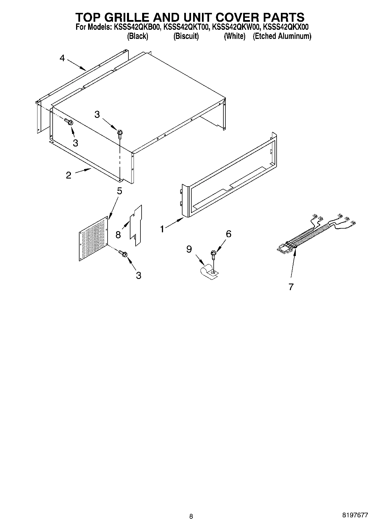 06 - TOP GRILLE AND UNIT COVER
