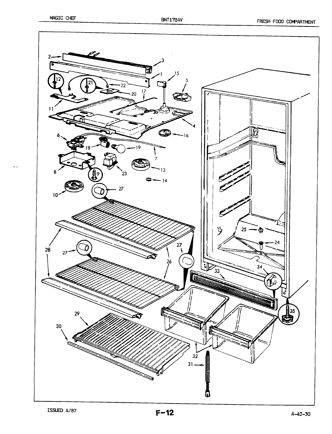 03 - FRESH FOOD COMPARTMENT