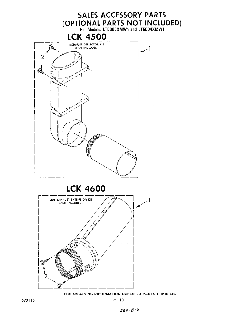 15 - SALES ACCESSORY LCK 4500 , SALES AC