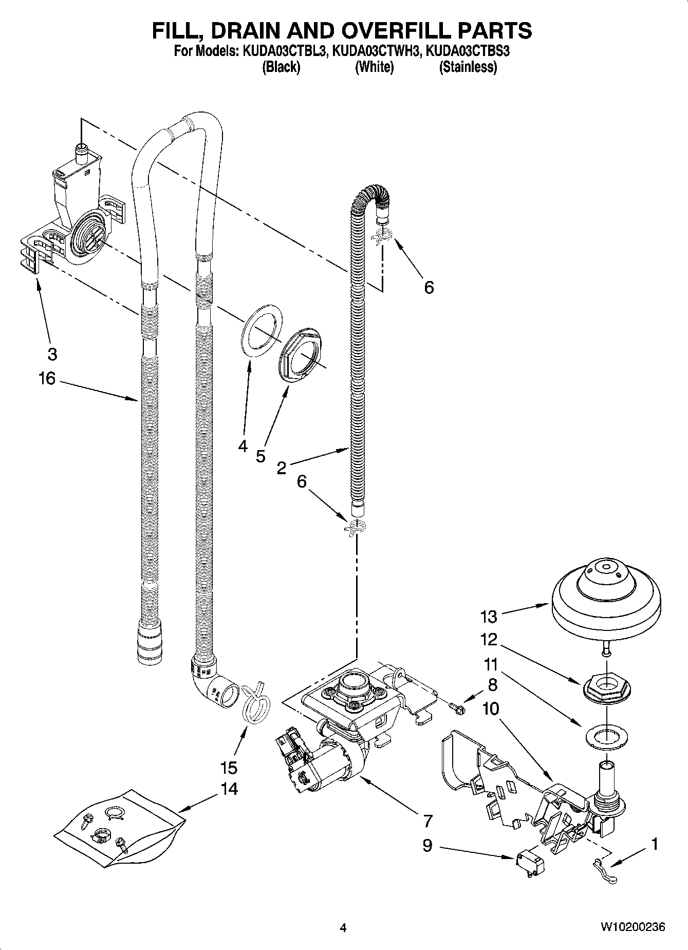 04 - FILL, DRAIN AND OVERFILL PARTS