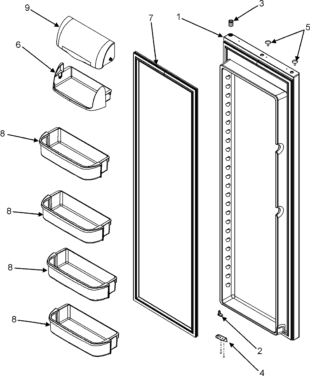 15 - REFRIGERATOR DOOR