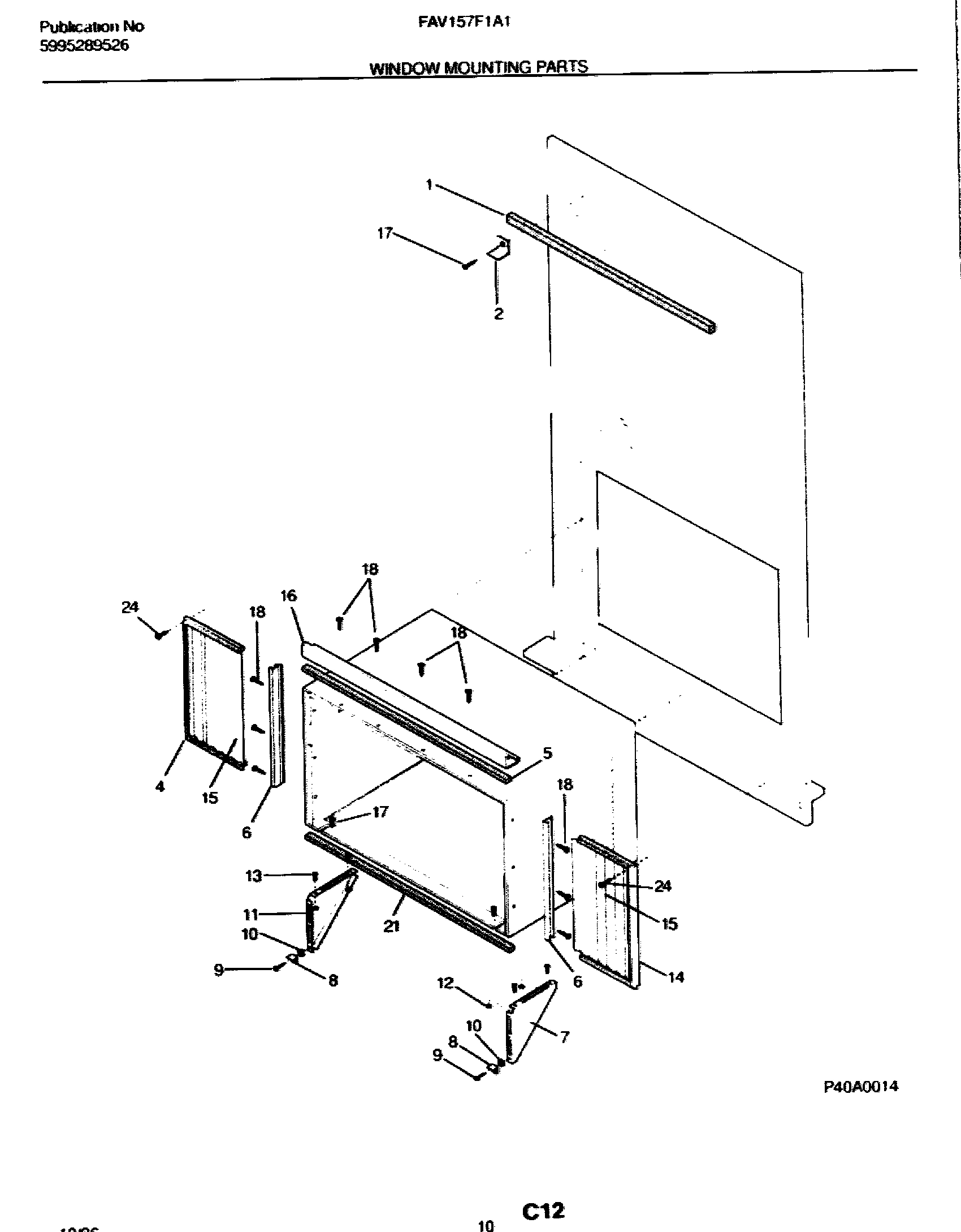 11 - WINDOW MOUNTING PARTS