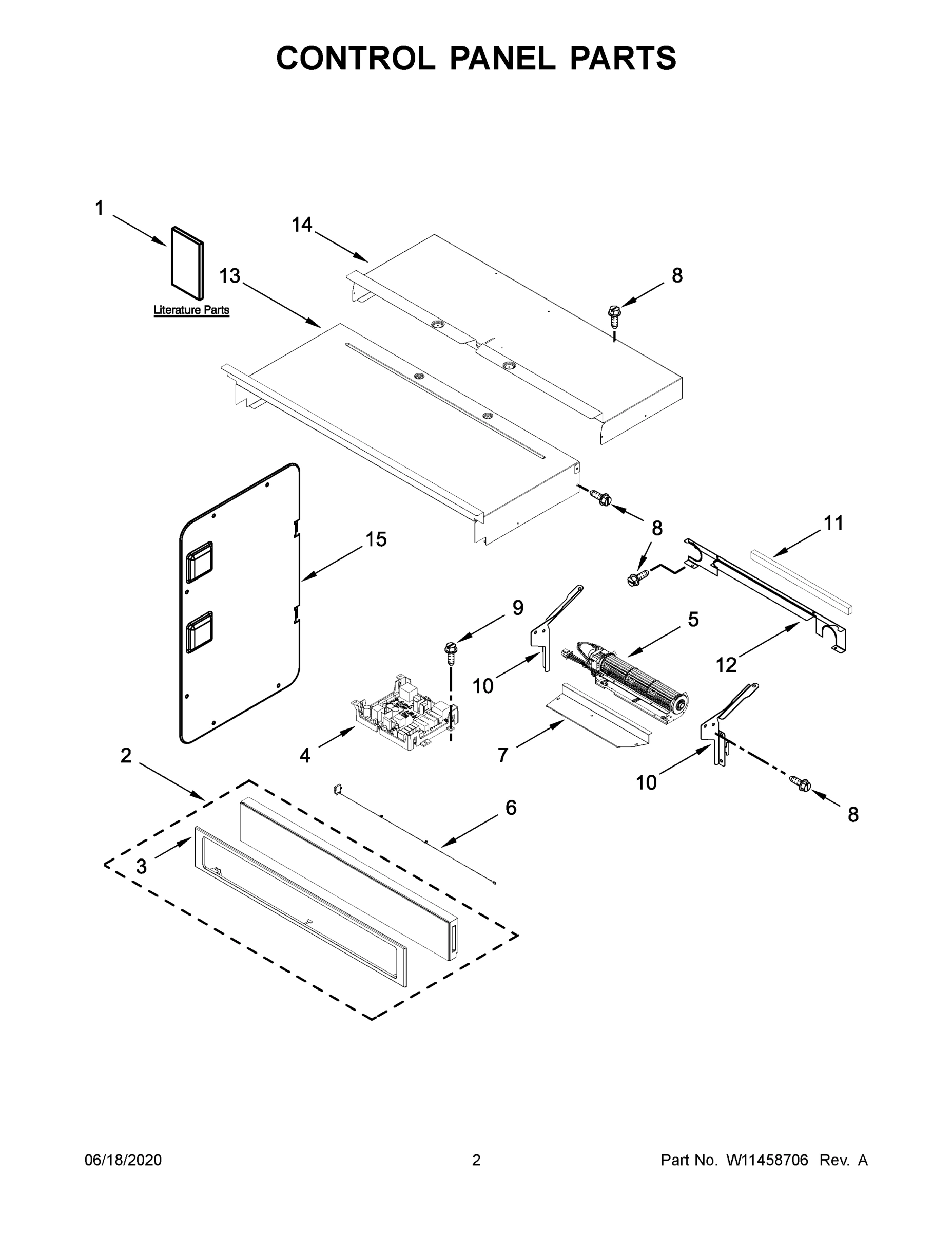 02 - CONTROL PANEL PARTS