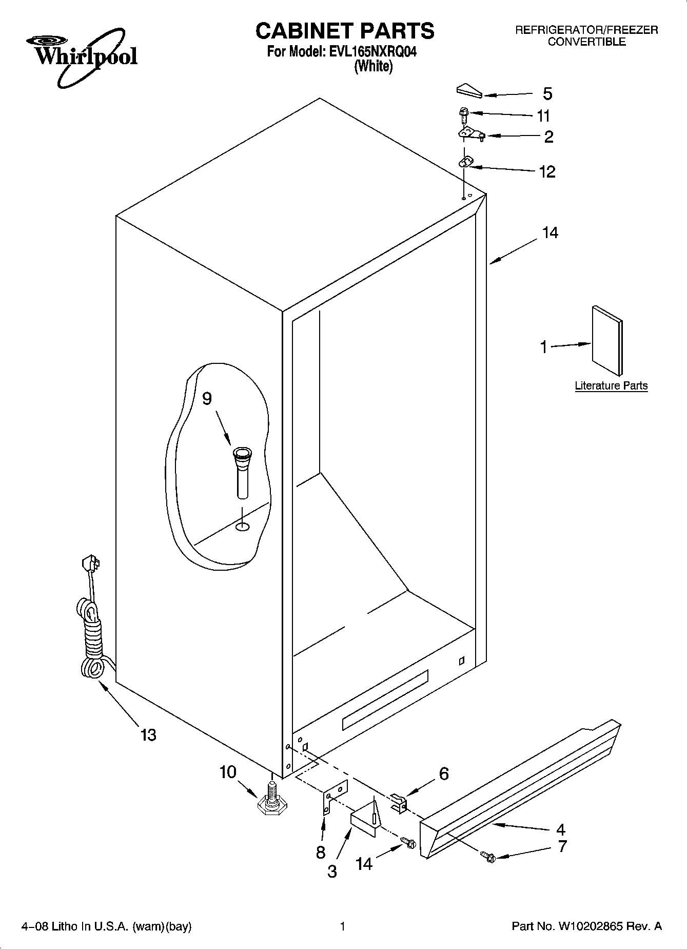 01 - CABINET PARTS