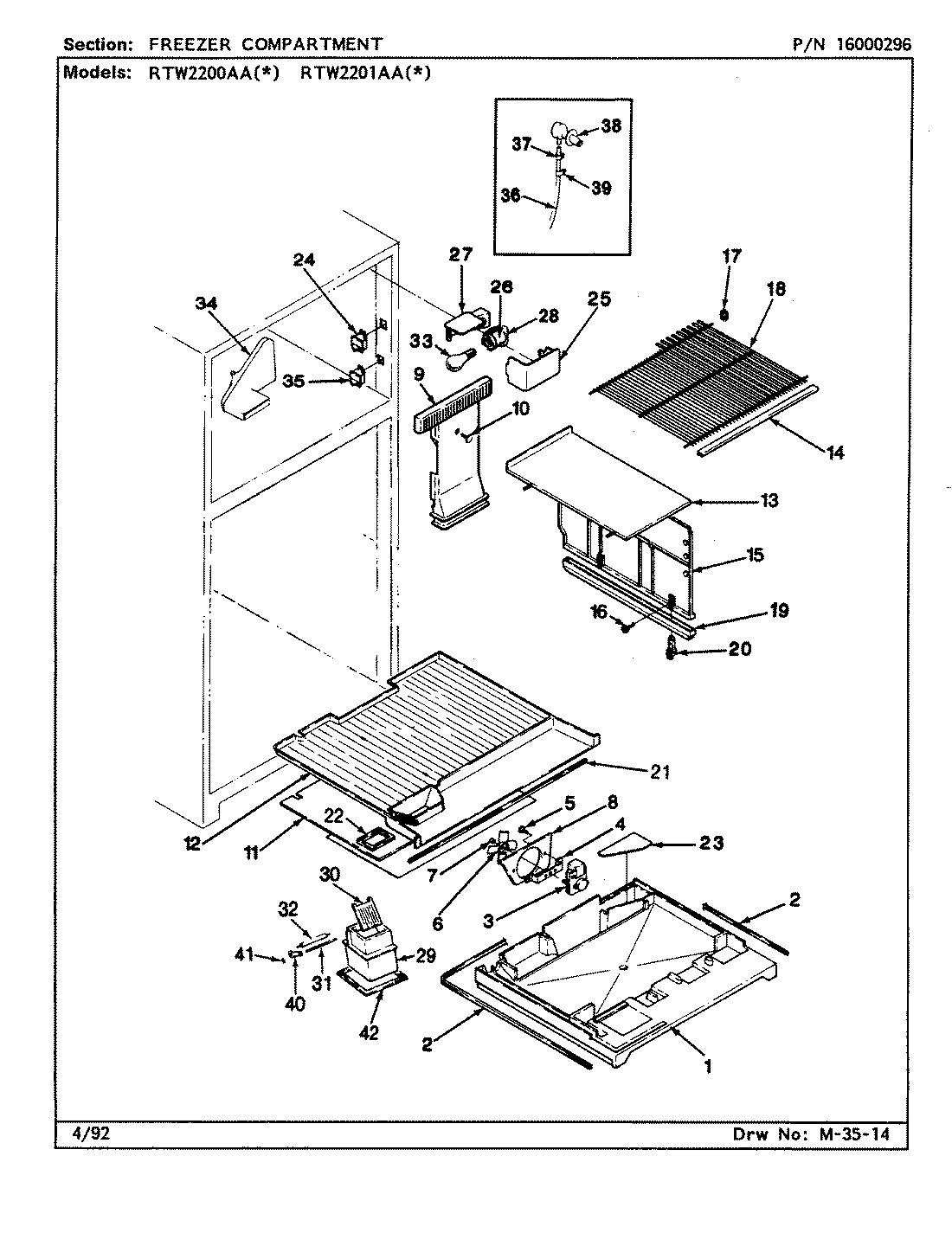 01 - FREEZER COMPARTMENT