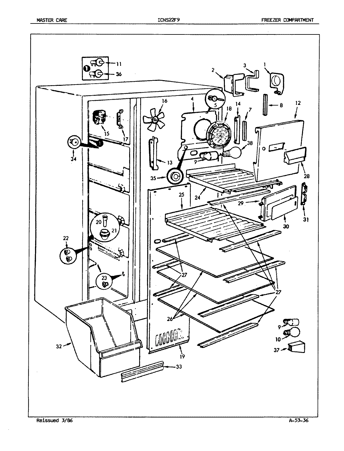 01 - FREEZER COMPARTMENT