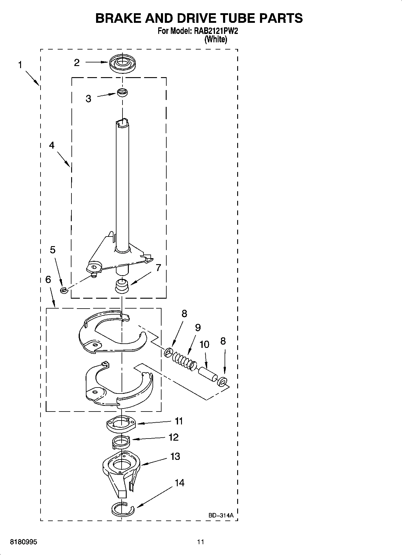 07 - BRAKE AND DRIVE TUBE PARTS
