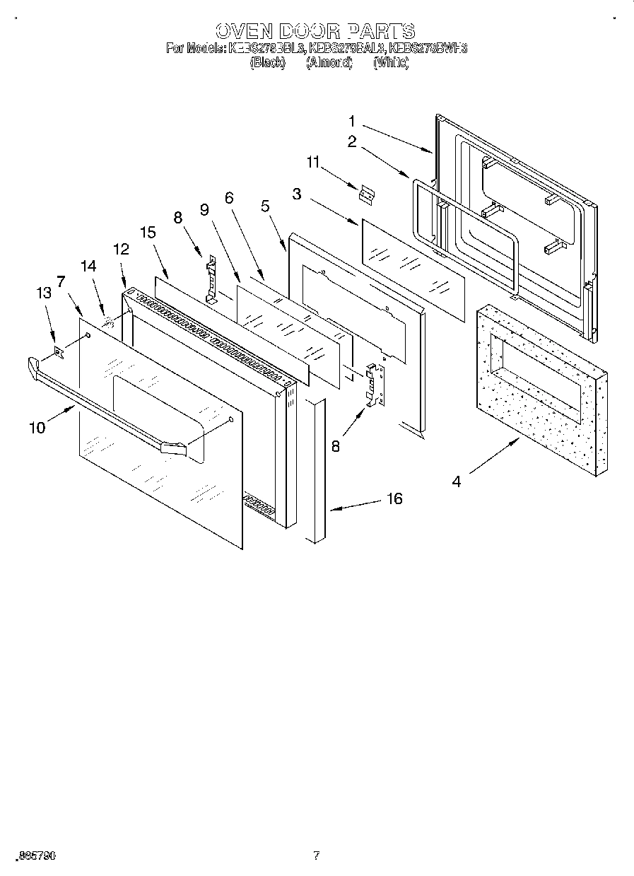 04 - OVEN DOOR