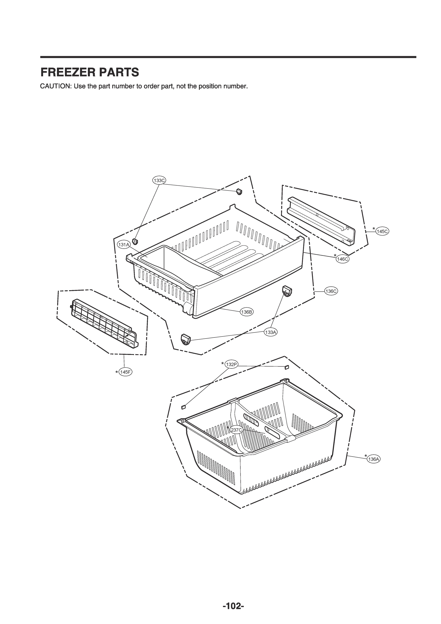 FREEZER PARTS
