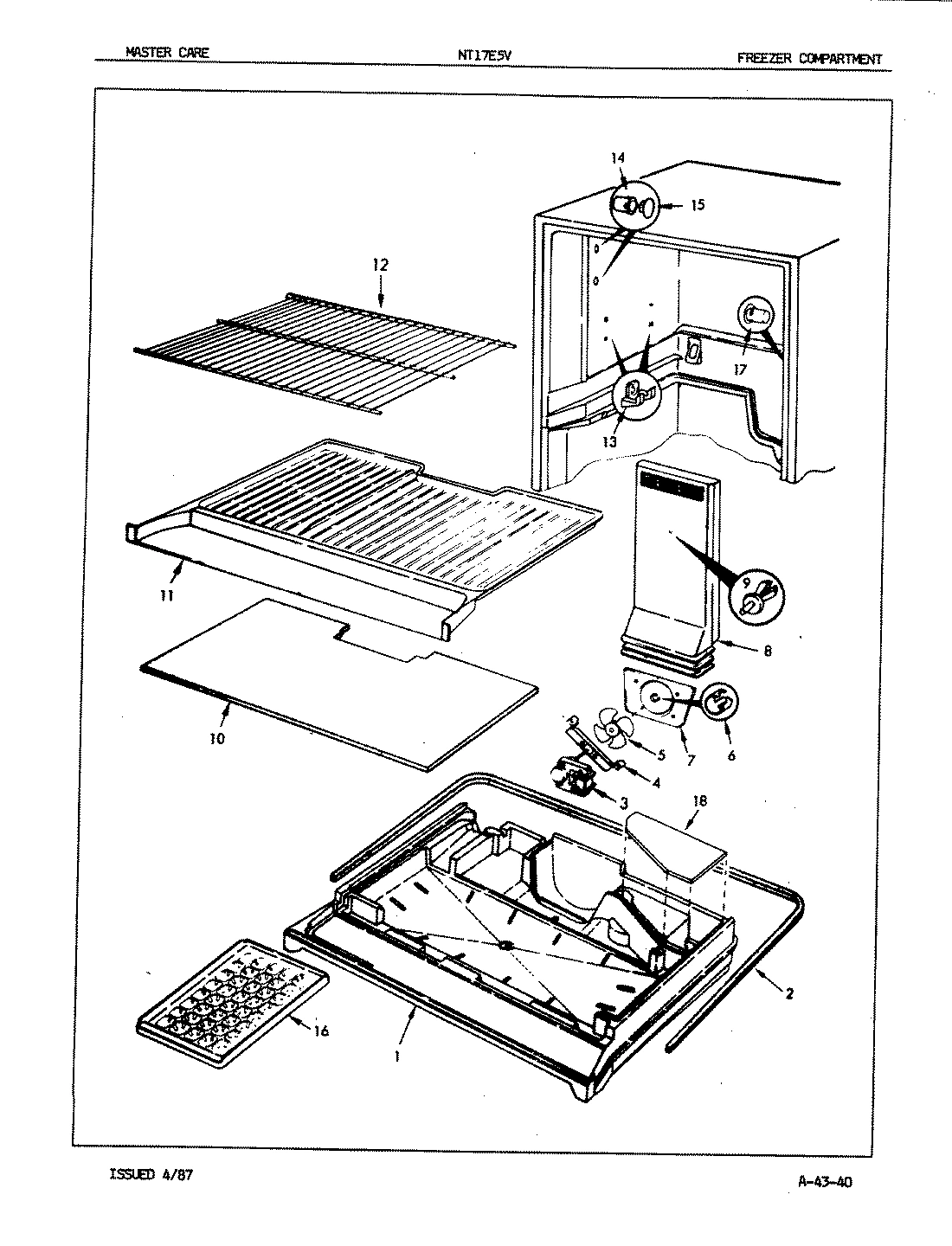 01 - FREEZER COMPARTMENT