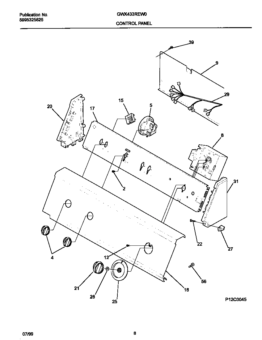 05 - P12C0045 CONTROL PANEL
