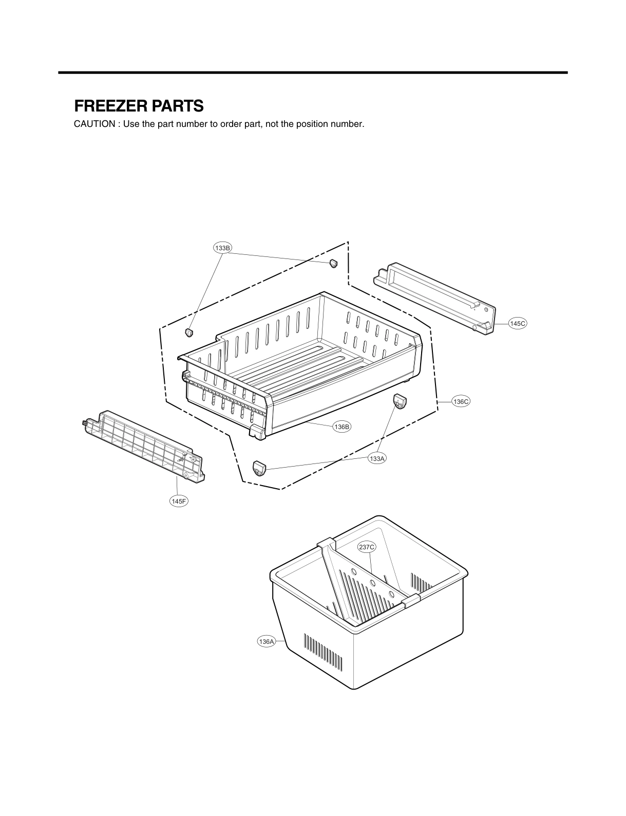 FREEZER PARTS