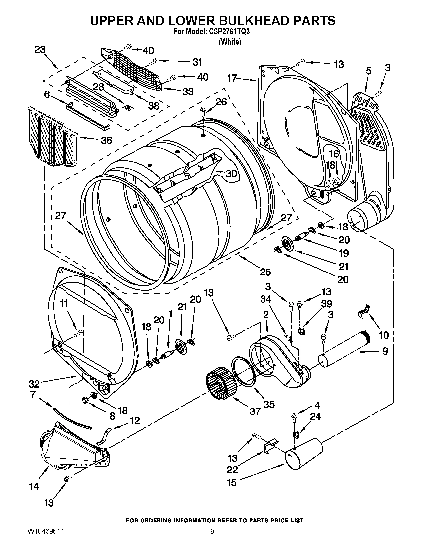 04 - UPPER AND LOWER BULKHEAD PARTS