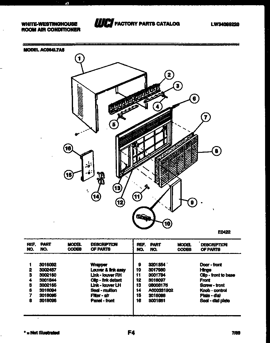 02 - CABINET PARTS
