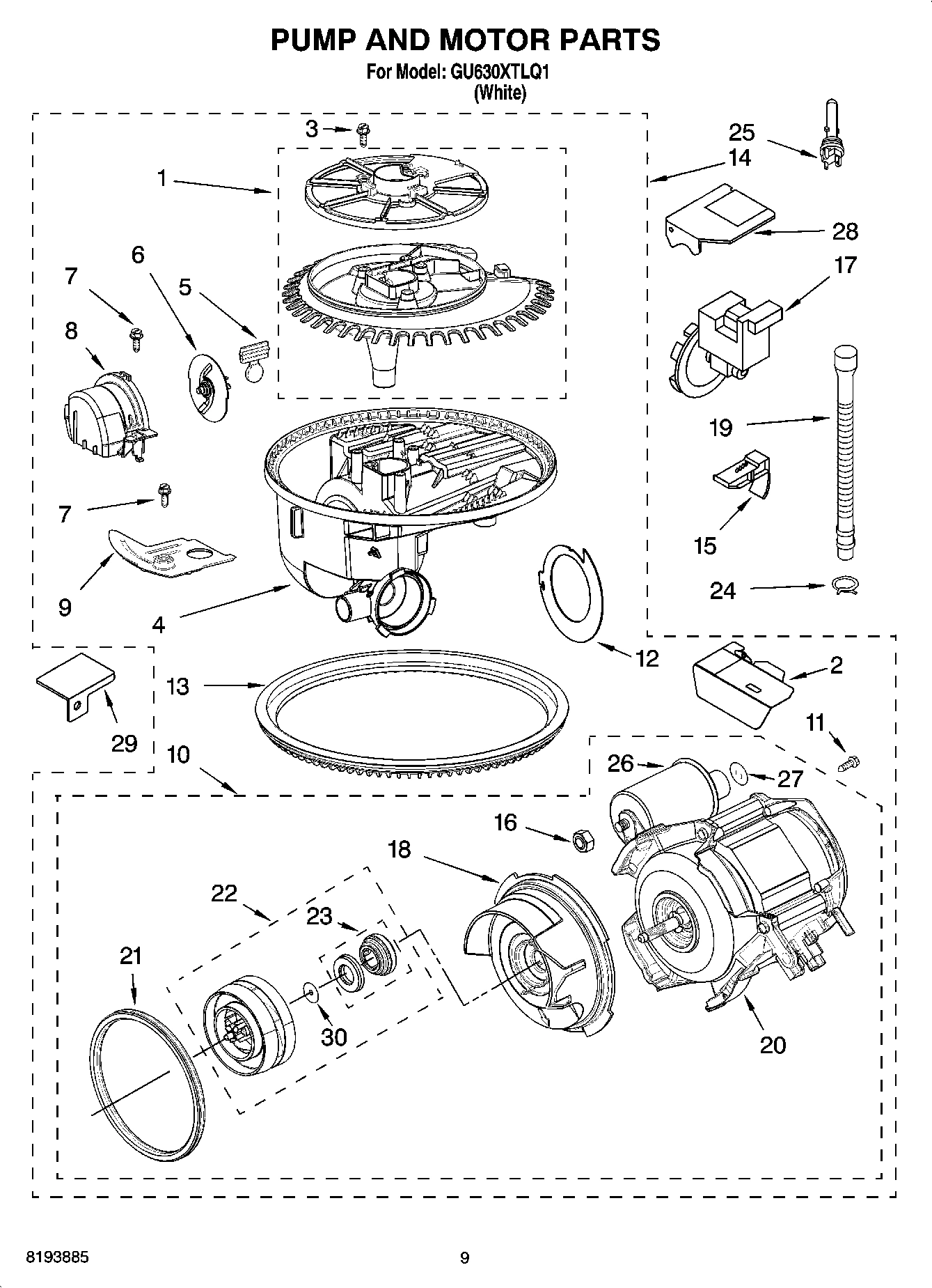08 - PUMP AND MOTOR PARTS
