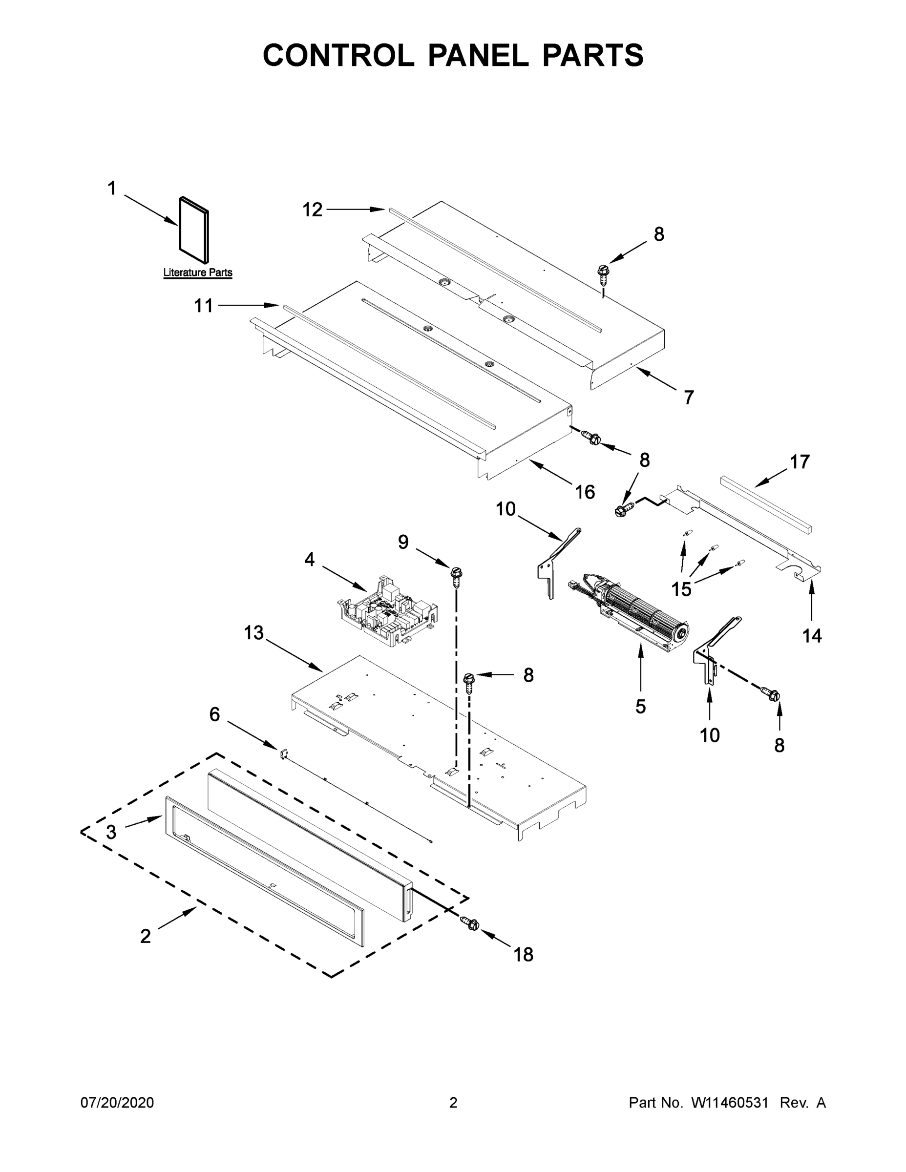 02 - CONTROL PANEL PARTS