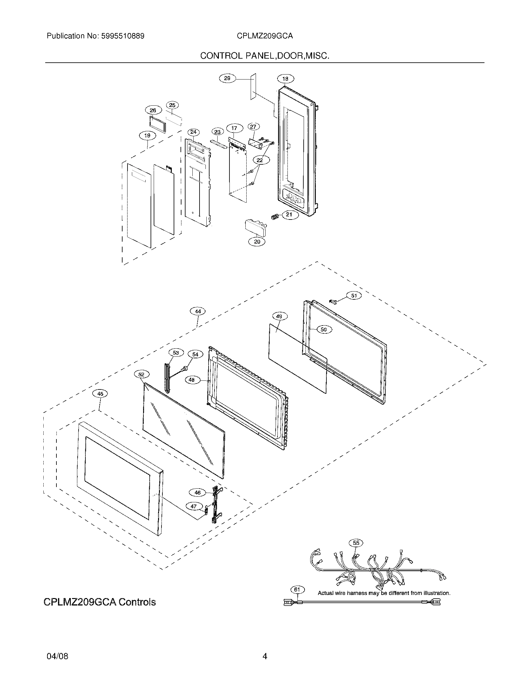 05 - CONTROL PANEL DOOR MISC.