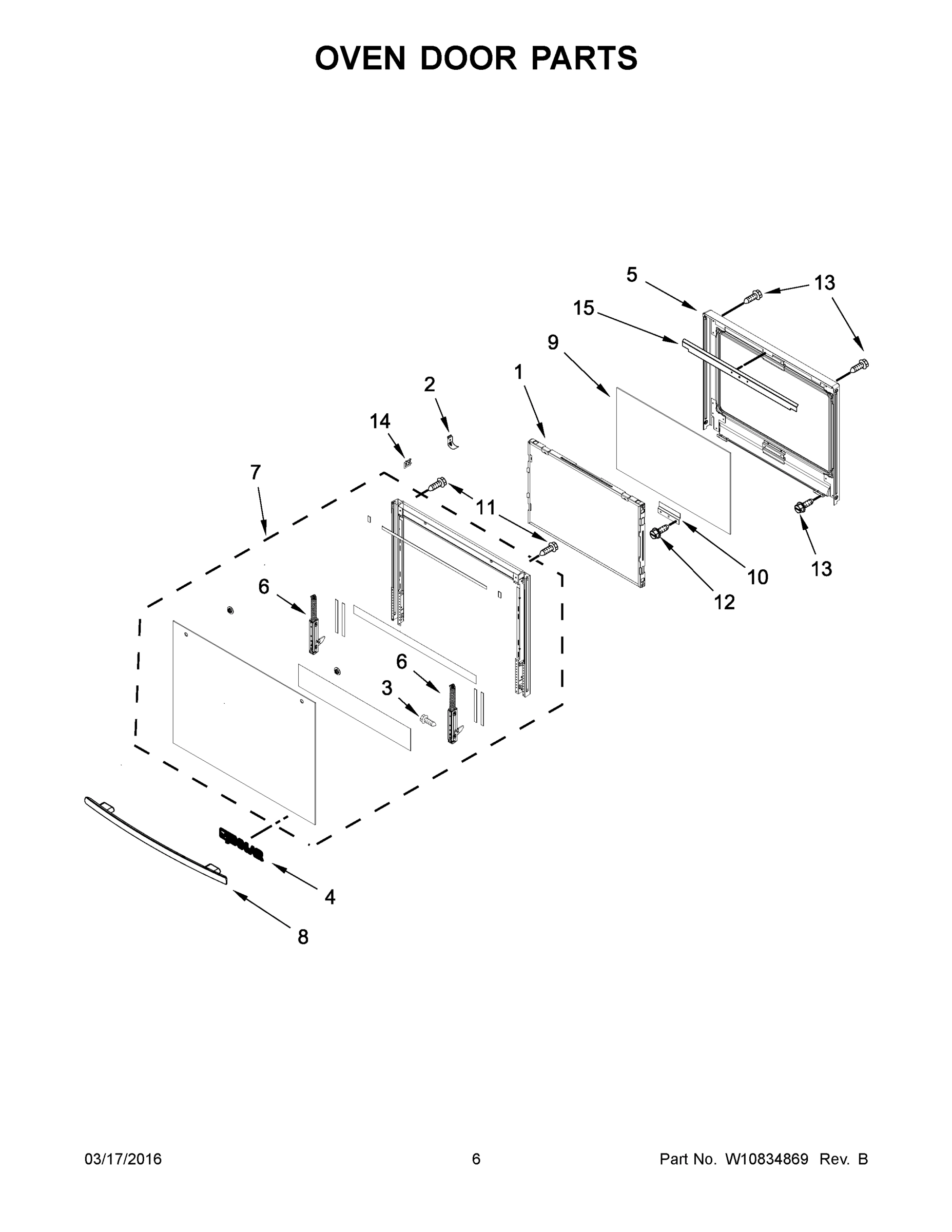 04 - OVEN DOOR PARTS