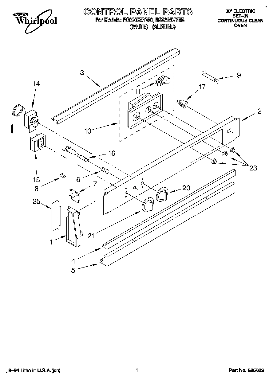 01 - CONTROL PANEL, LITERATURE