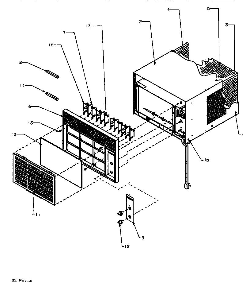 04 - OUTER CASE & FRONT ASSY