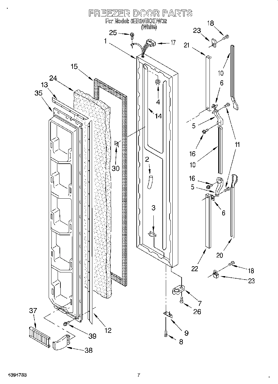 05 - FREEZER DOOR