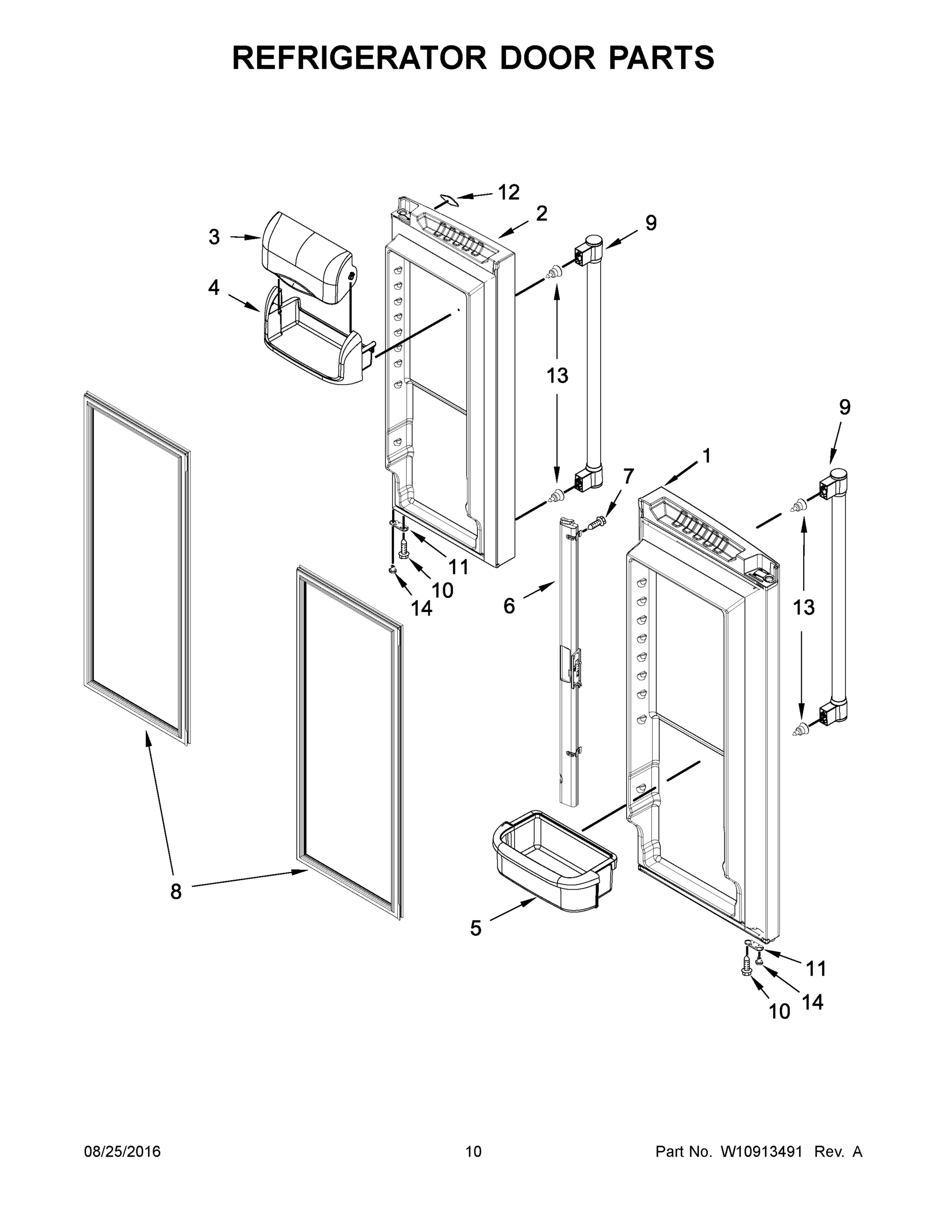 06 - REFRIGERATOR DOOR PARTS