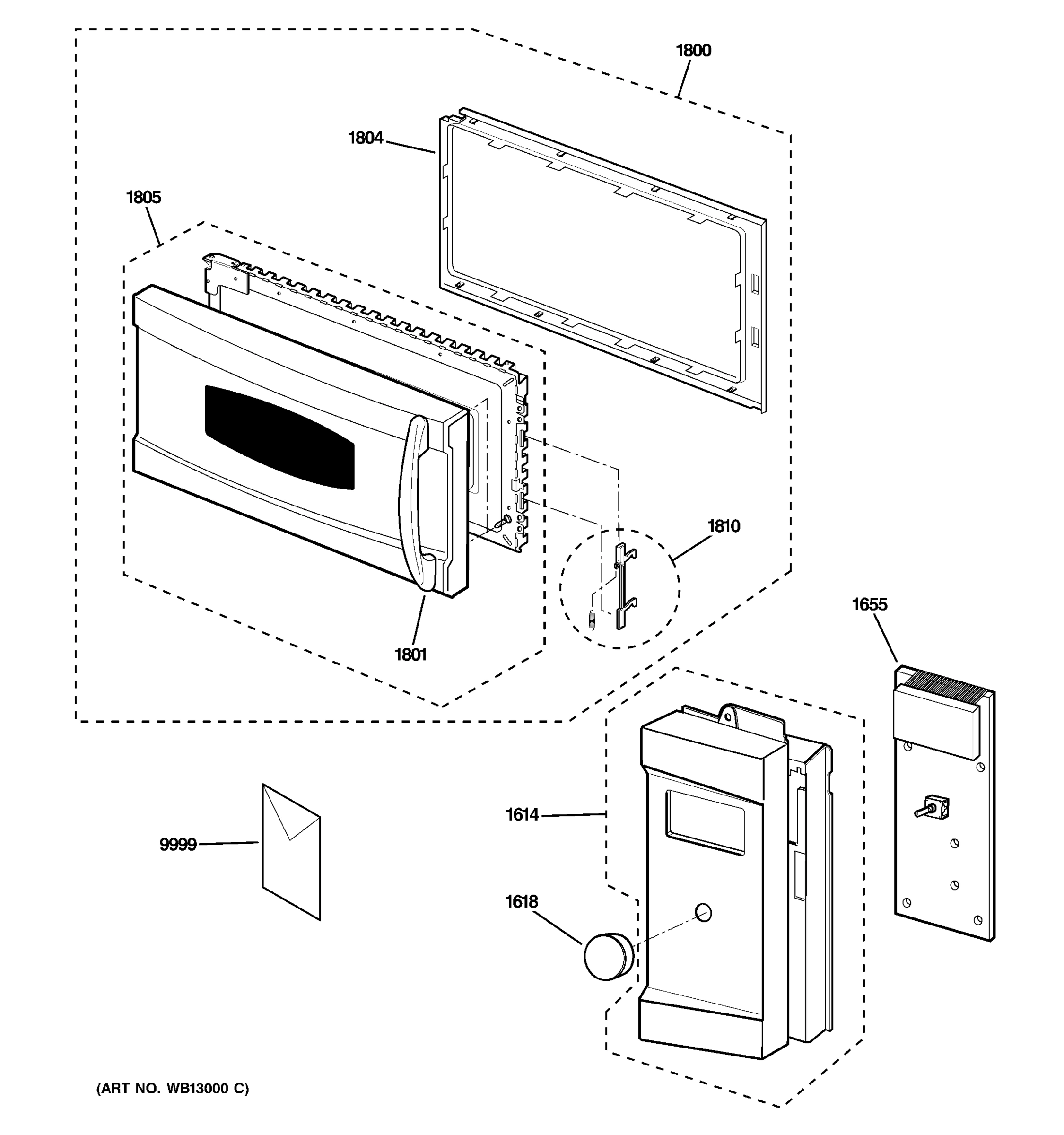 CONTROL PANEL & DOOR PARTS