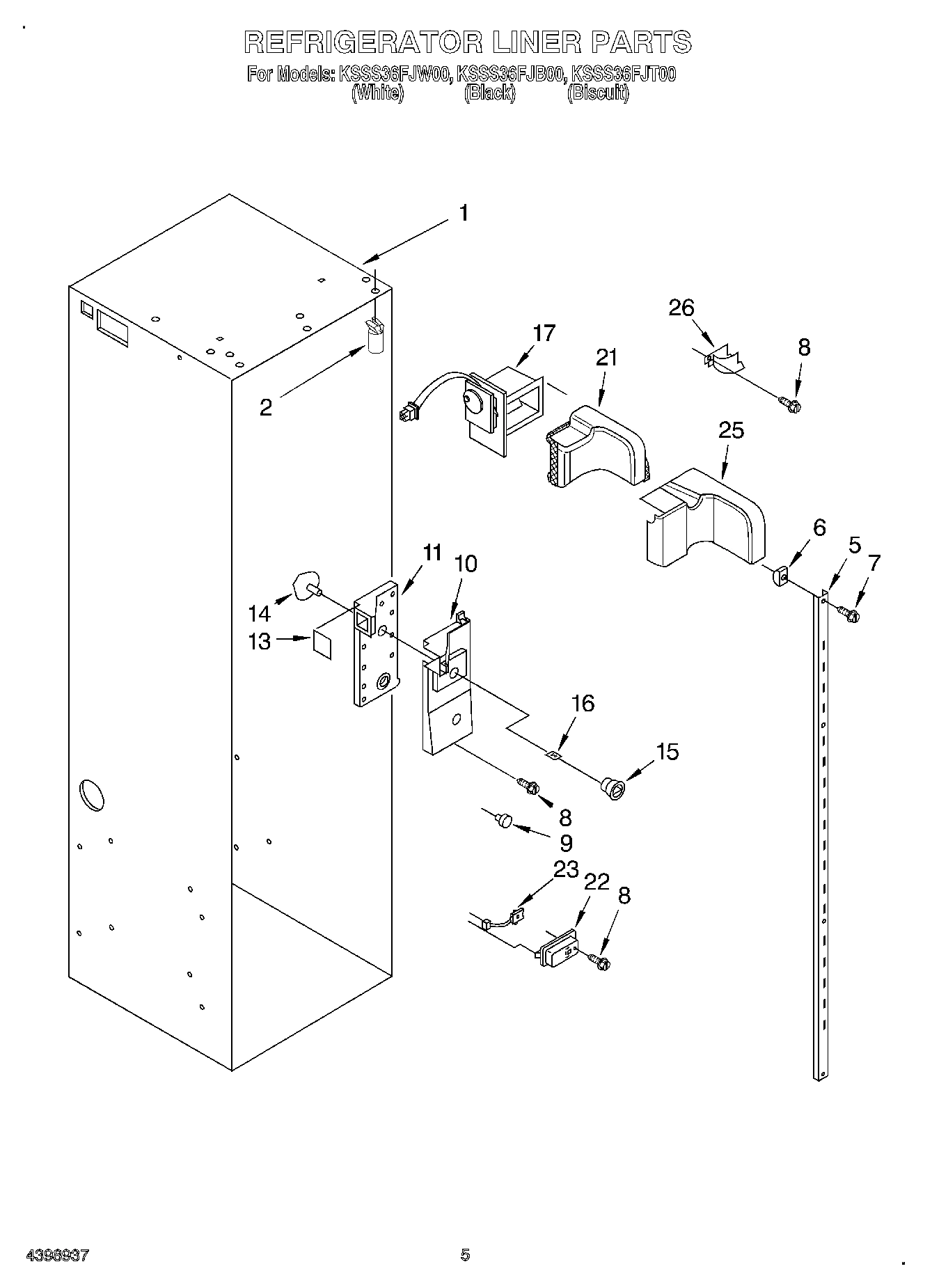 04 - REFRIGERATOR LINER