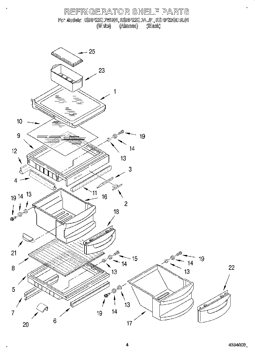 03 - REFRIGERATOR SHELF
