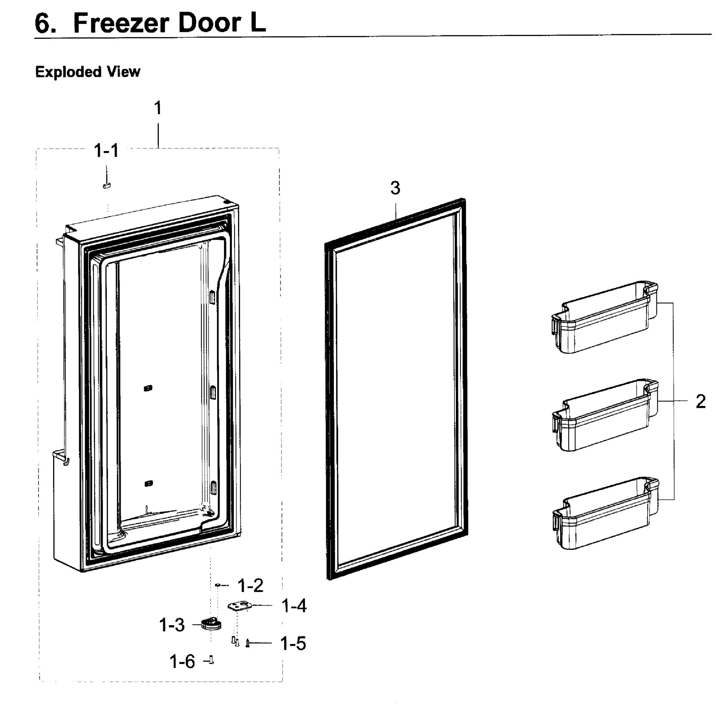 Freezer Door L