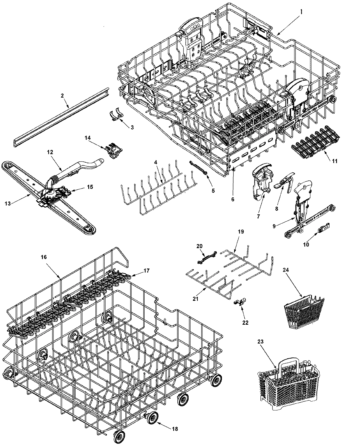 04 - RAIL & RACK ASSEMBLY