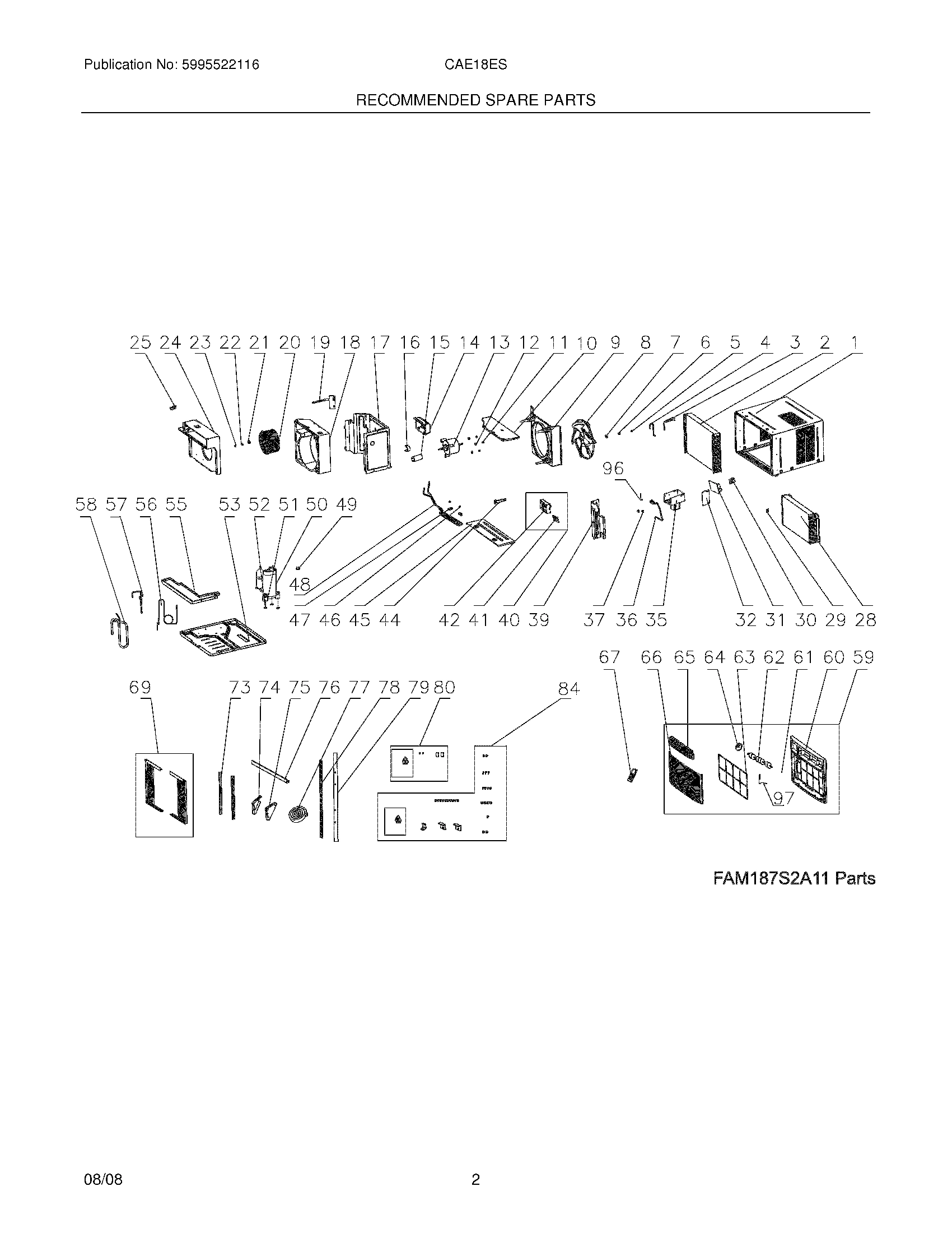 03 - RECOMMENDED SPARE PARTS