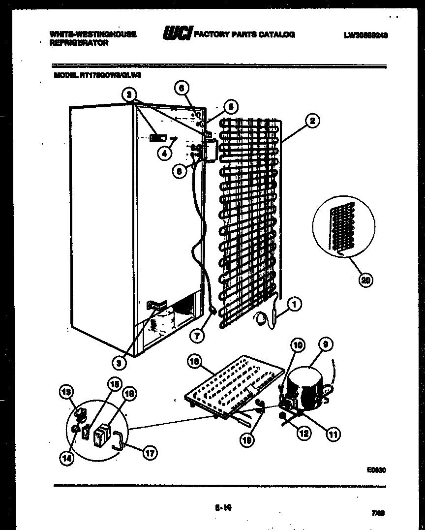 05 - SYSTEM AND AUTOMATIC DEFROST PARTS
