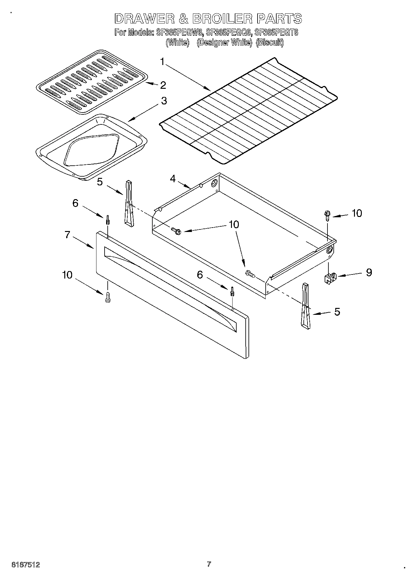 05 - DRAWER AND BROILER