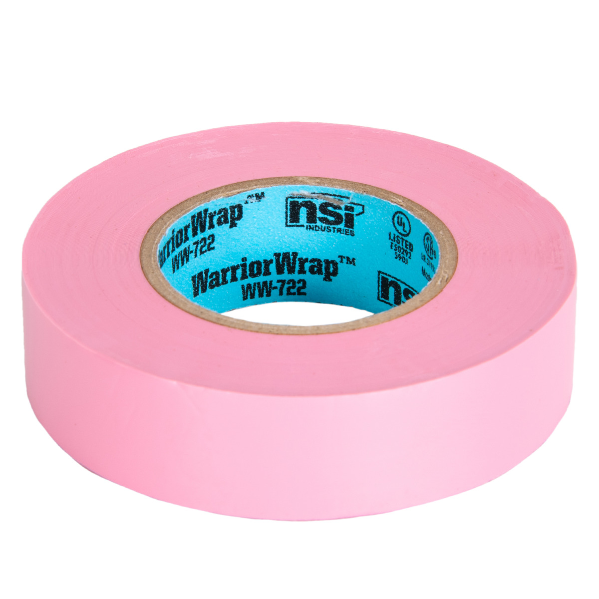 Professional Pink Vinyl Electrical Tape, 7mil, 60ft Long - NSI Industries