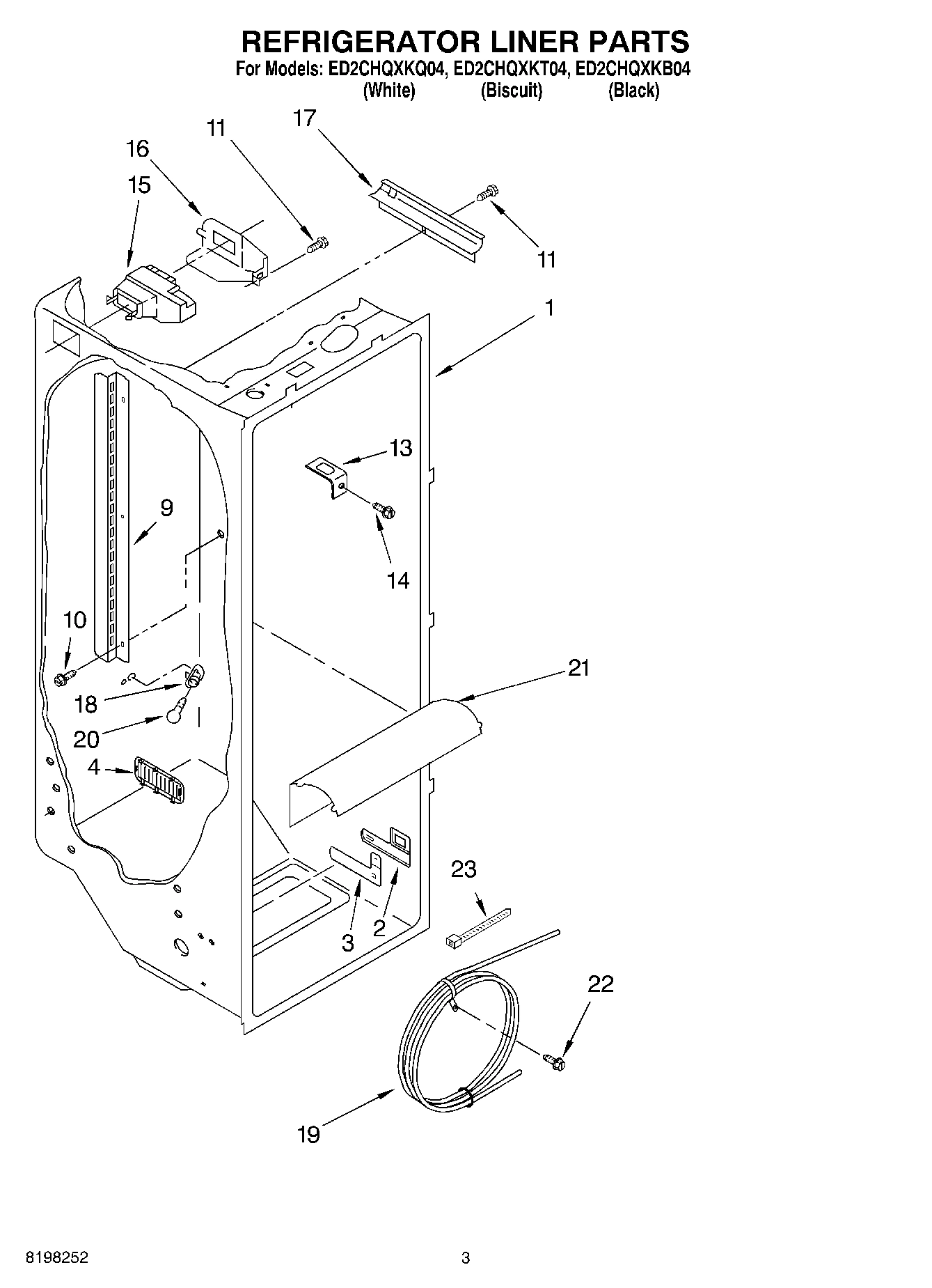 02 - REFRIGERATOR LINER